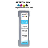 InXave Roland Eco-xtreme AI4 1000ml ink cartridge Light Cyan Jetechink