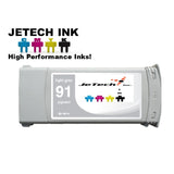 InXave HP91 Light Gray C9466A pigment ink cartridge Jetechink