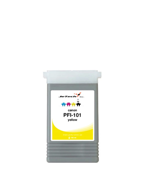 InXave Canon PFI-101Y Yellow 130mL Ink cartridge