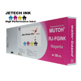 InXave Mutoh RJ-FGINK-MA2 Magenta 220ml ink cartridge JeTechInk