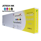 InXave Roland ESL4-4YE Max2 Eco Solvent 440ml Yellow JeTechInk