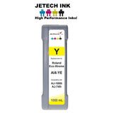 InXave Roland Eco-xtreme AI4 1000ml ink cartridge Yellow Jetechink