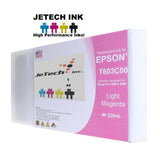 InXave Epson T603C00 220ml ink cartridge ultrachrome k3 Light Magenta Jetechink