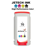 InXave HP70 C9456A 130ml Cartridge Red JetechInk