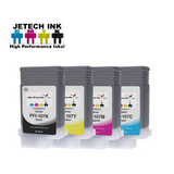 InXave Canon* PFI-107 Compatible 130ml Ink Cartridges 4 Set | JeTechInk™ Brand