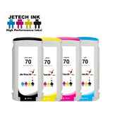 InXave HP* HP70 Compatible 130ml Ink Cartridges 4 Set | JeTechInk™ Brand