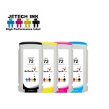InXave HP* HP72 Compatible 130ml Ink Cartridges 4 Set | JeTechInk™ Brand