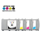 InXave HP* HP80 Compatible 350ml Ink Cartridges 4 Set | JeTechInk™ Brand
