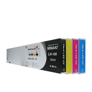 InXave Mimaki* LH-100 Compatible 600ml Ink Cartridges 4 Set 