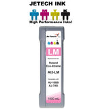 InXave Roland Eco-Xtreme AI3-LM 1000mL Ink Cartridges Light Magenta JeTechInk