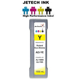InXave Roland Eco-Xtreme AI3-YE 1000mL Ink Cartridges Yellow JeTechInk