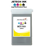 InXave Canon BCI-1431Y Yellow 130mL Ink cartridge JetechInk