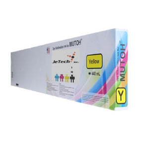 InXave Mutoh Dye Sublimation Compatible 440ml Ink Cartridge Yellow