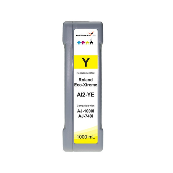 InXave Roland Eco-xtreme AI2 1000ml ink cartridge Yellow