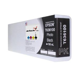 InXave Epson UltraChrome HDR T636 compatible 700ml Photo Black