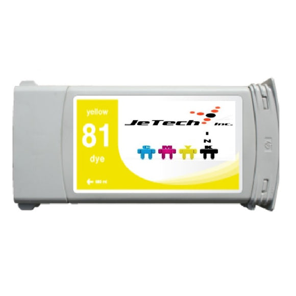 InXave HP81 (C4933A) 680ml Yellow