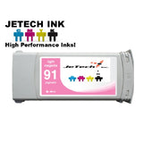 InXave HP91 Light Magenta C9471A pigment ink cartridge Jetechink