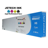  InXave Mimaki HS solvent SPC-0473 ink cartridge Cyan Jetechink