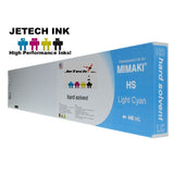  InXave Mimaki HS solvent SPC-0473 440ml ink cartridge Light Cyan JeTech Ink