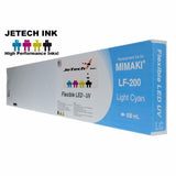  InXave Mimaki LF-200 SPC-0591 600ml UV LED ink cartridge Light Cyan Jetechink