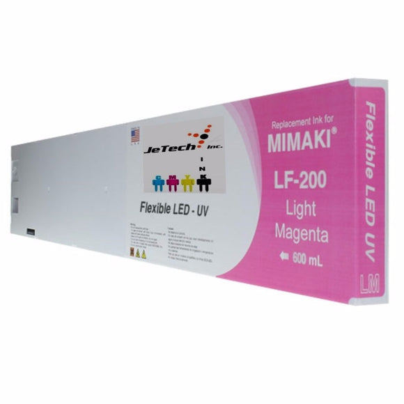  InXave Mimaki LF-200 SPC-0591 600ml UV LED ink cartridge Light Magenta