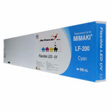 InXave Mimaki LF-200 SPC-0591 600ml UV LED ink cartridge Cyan