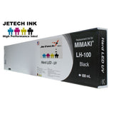  InXave Mimaki LH-100 SPC-0597K UV LED Ink Cartridge 600ml Black Jetechink