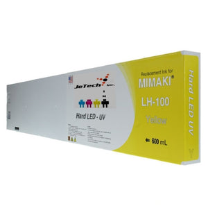  InXave Mimaki LH-100 SPC-0597Y UV LED Ink Cartridge 600ml Yellow