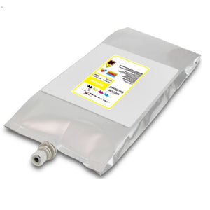 InXave.com Mutoh MP31 Compatible 500ml Yellow Ink Bag from JeTechInk Brand