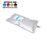 InXave Mutoh MS41 cyan compatible 1000ml  ink bag from jetechink