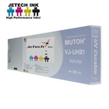 InXave Mutoh VJ-LUH1-BK UV LED 220ml ink cartridge White Jetechink