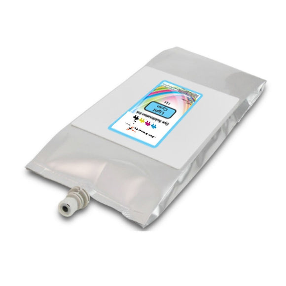 InXave Mutoh 1l dye sublimation compatible ink bag Light Cyan