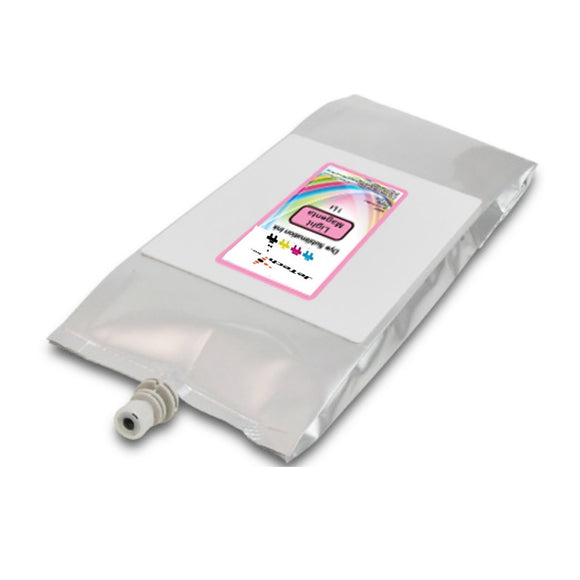 InXave Mutoh 1l dye sublimation compatible ink bag Light Magenta