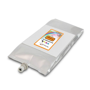 InXave Mutoh 1l dye sublimation compatible ink bag Orange