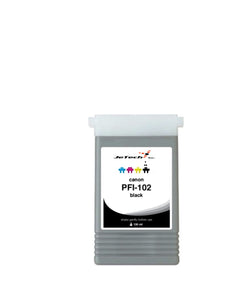 InXave Canon PFI-102BK Black 130mL Ink cartridge
