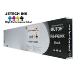 InXave Mutoh RJ-FGINK-BK Black 440ml ink cartridge Jetechink
