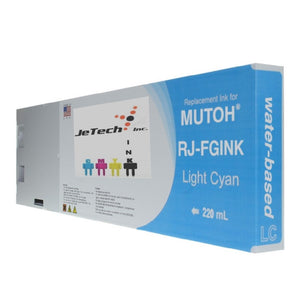 InXave Mutoh RJ-FGINK-LC2 Light Cyan 220ml ink cartridge
