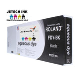 InXave Roland Aqueous Dye 220ml (FDY-BK) Black JeTechInk