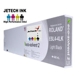 InXave Roland ESL4-4LK Max2 Eco Solvent 440ml Light Black JeTechInk