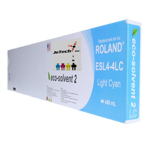 InXave Roland ESL4-4LC Max2 Eco Solvent 440ml Light Cyan