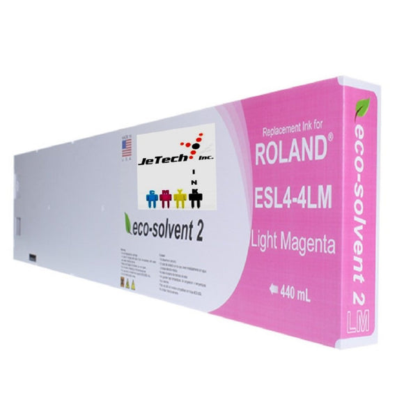 InXave Roland ESL4-4LM Max2 Eco Solvent 440ml Light Magenta
