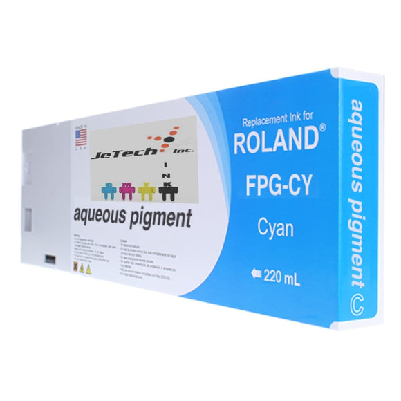 InXave Roland Aqueous Pigment FPG-CY 220ml Cyan