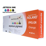 InXave Roland Aqueous Pigment FPG-OR 220ml Orange Jetechink