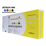 InXave Roland Aqueous Pigment FPG-YE 220ml Yellow Jetechink