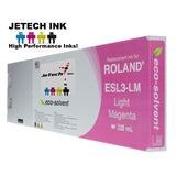 InXave Roland ESL3 220ml Eco solvent ink cartridge light magenta Jetechink