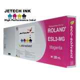 InXave Roland ESL3 220ml Eco solvent ink cartridge magenta Jetechink