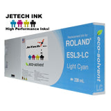 InXave Roland ESL3 220ml Eco solvent ink cartridge light cyan Jetechink