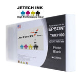 InXave Epson T603100 220ml ink cartridge ultrachrome k3 Photo Black JeTechInk