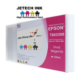 InXave Epson T603300 220ml ink cartridge ultrachrome k3 Vivid Magenta JeTechInk