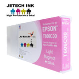 InXave Epson T606C00 Compatible Light Magenta 220ml Ink Cartridges JeTechInk